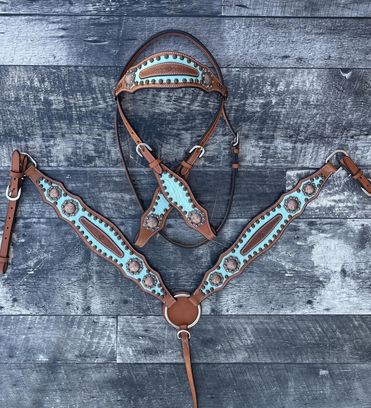 Annie Oakley Headstall and Breast Collar Set