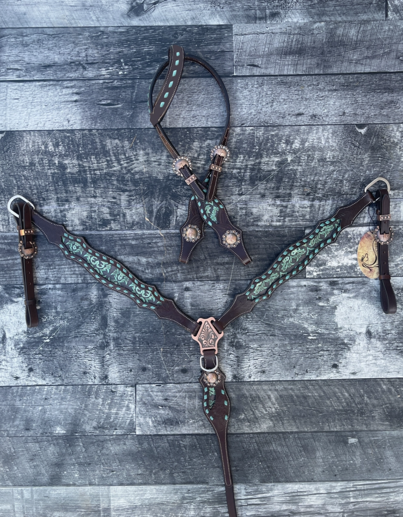 Dalton Headstall and Breast Collar Set