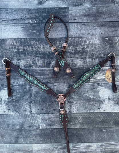 Dalton Headstall and Breast Collar Set