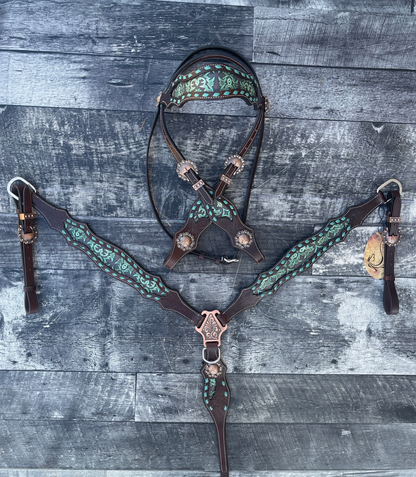 Dalton Headstall and Breast Collar Set